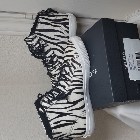 Sperry x Rebecca Minkoff High Top Sneakers - Picture 8 of 12